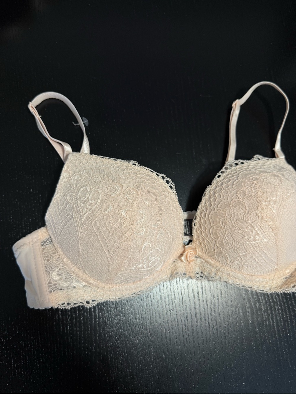 Delicate Lace Padded Bra - Brand New